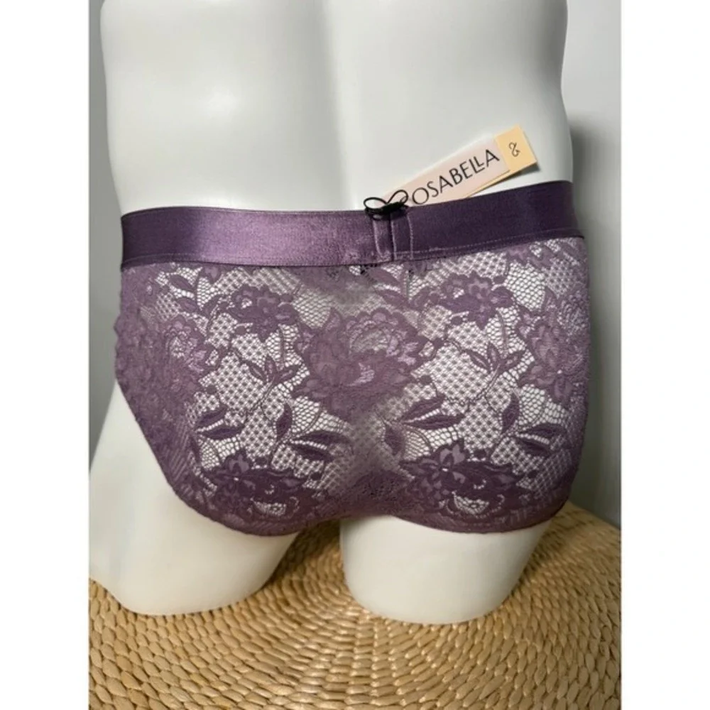 Cosabella Never Say Never Men's Sports Brief Purple Lace Luxury Underwear XL